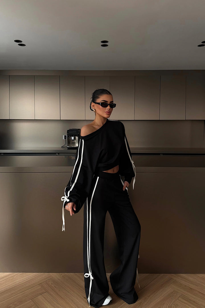 EYY Women Black Calesia Tracksuit Set - Alcantarilla