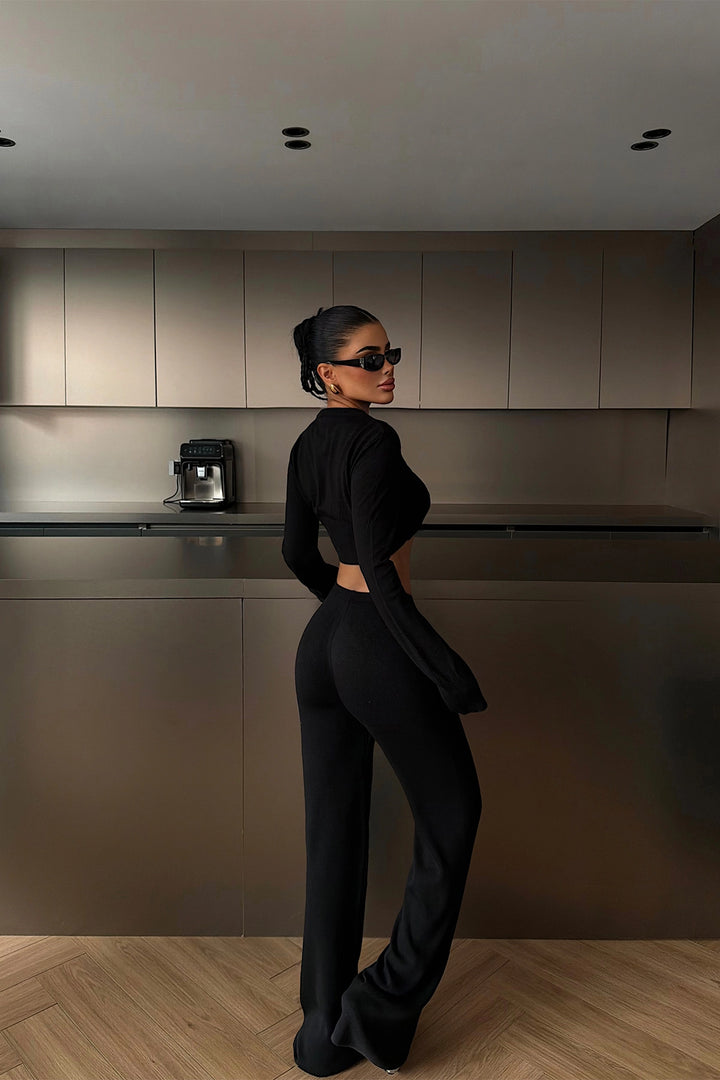 EYY Women Black Knit Set - Brisbane