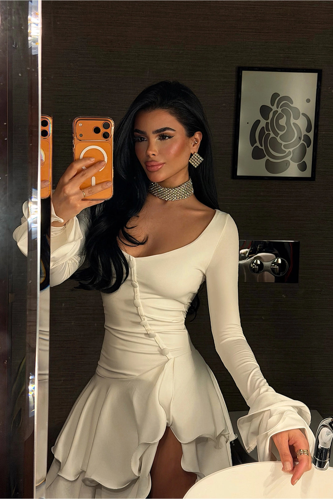 EYY Women Beyaz Taliah Mini Elbise - Limburg