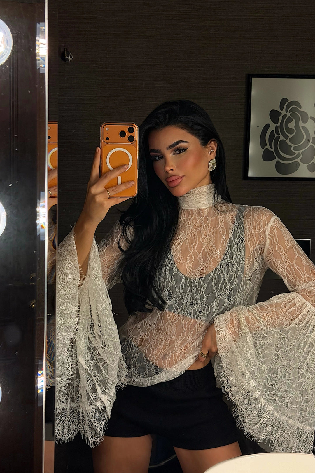 EYY Women White Lace Blouse - Siegen