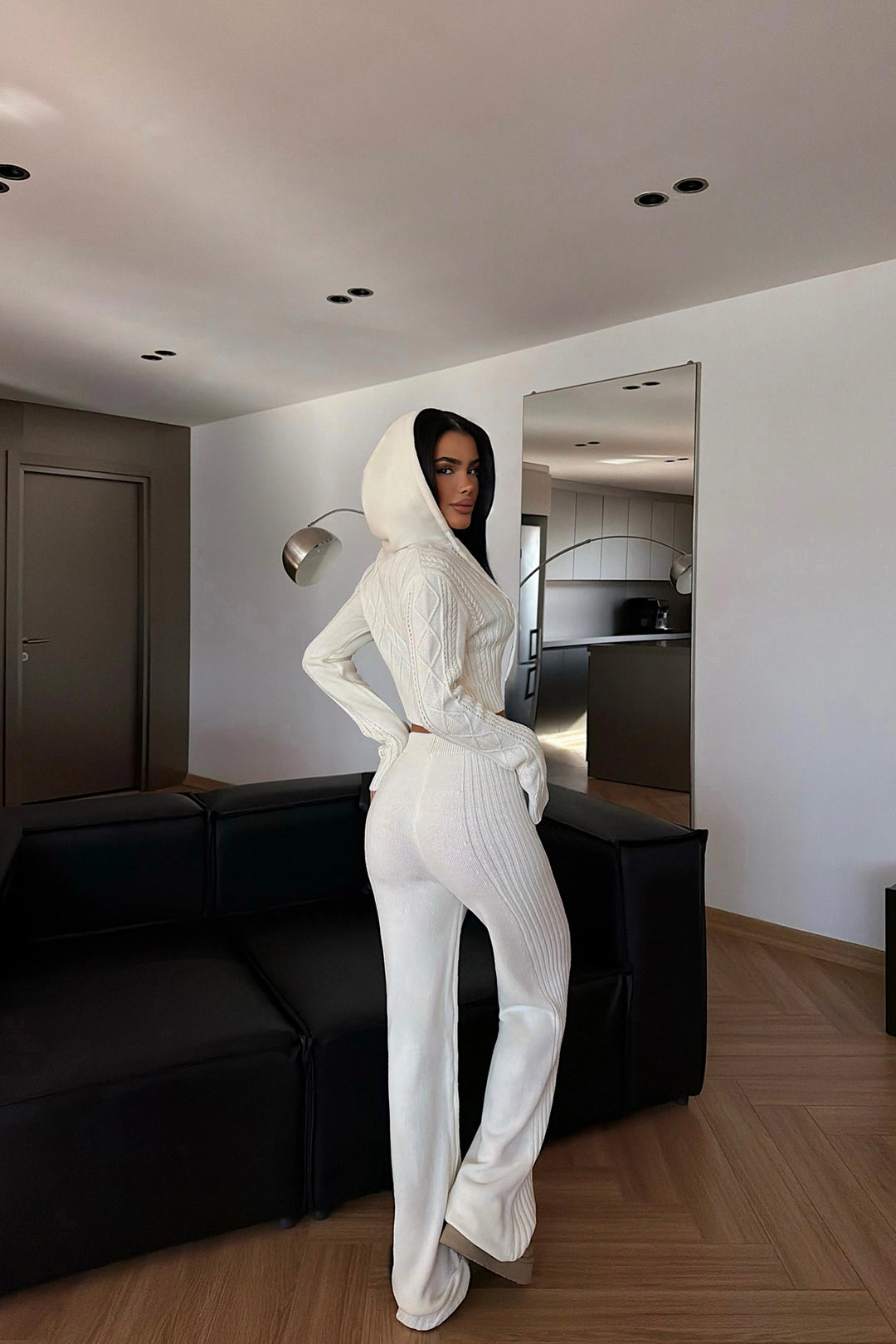 EYY Women Cream Knit Set - Tartu