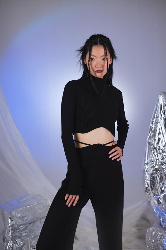 HLLY Women Feels Pants Black - Granadilla de Abona