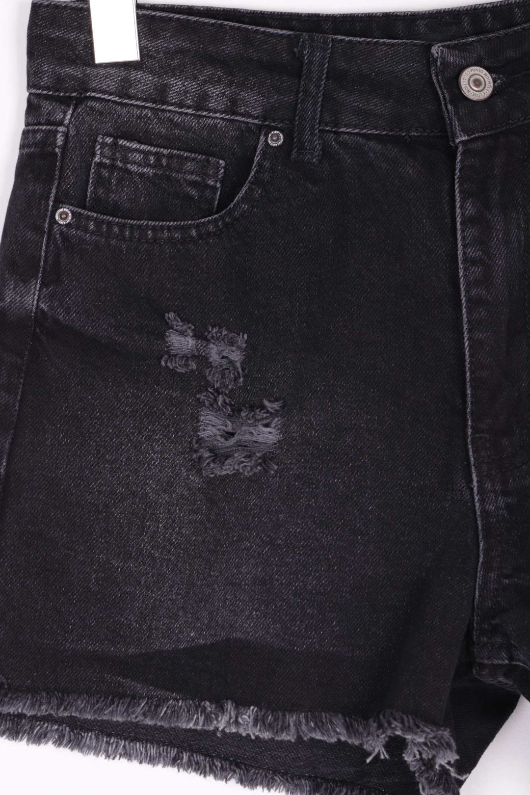 XLJ Ripped Denim Short with Fringe Ending Mixed - Saint-Herblain