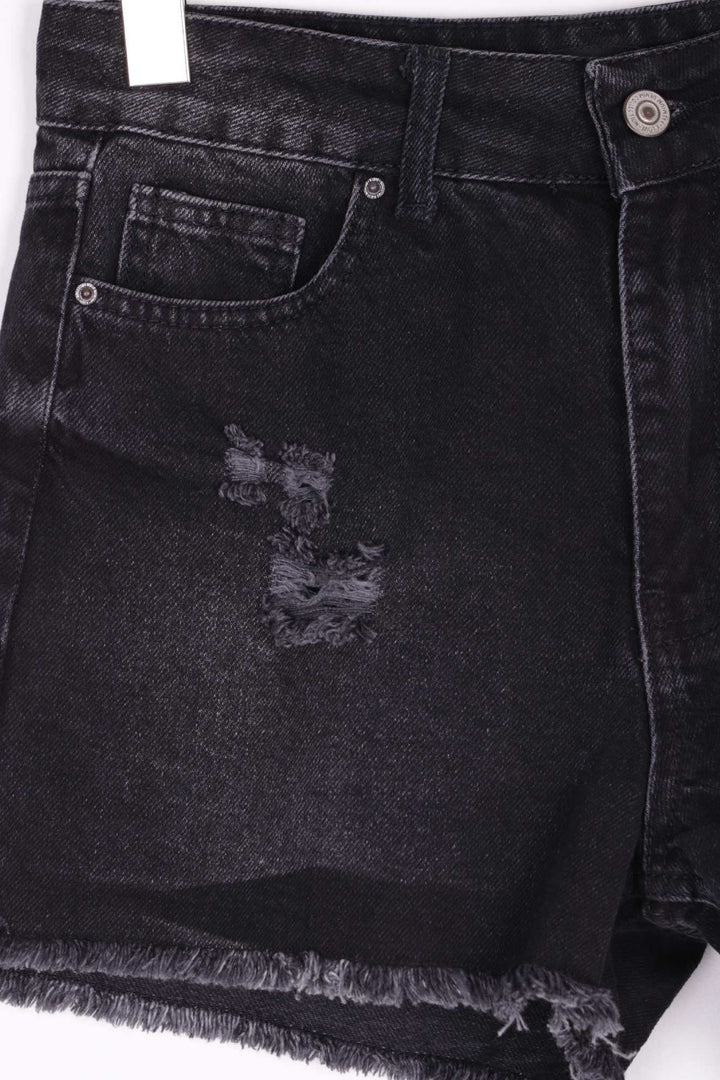 XLJ Ripped Denim Short with Fringe Ending Mixed - Saint-Herblain