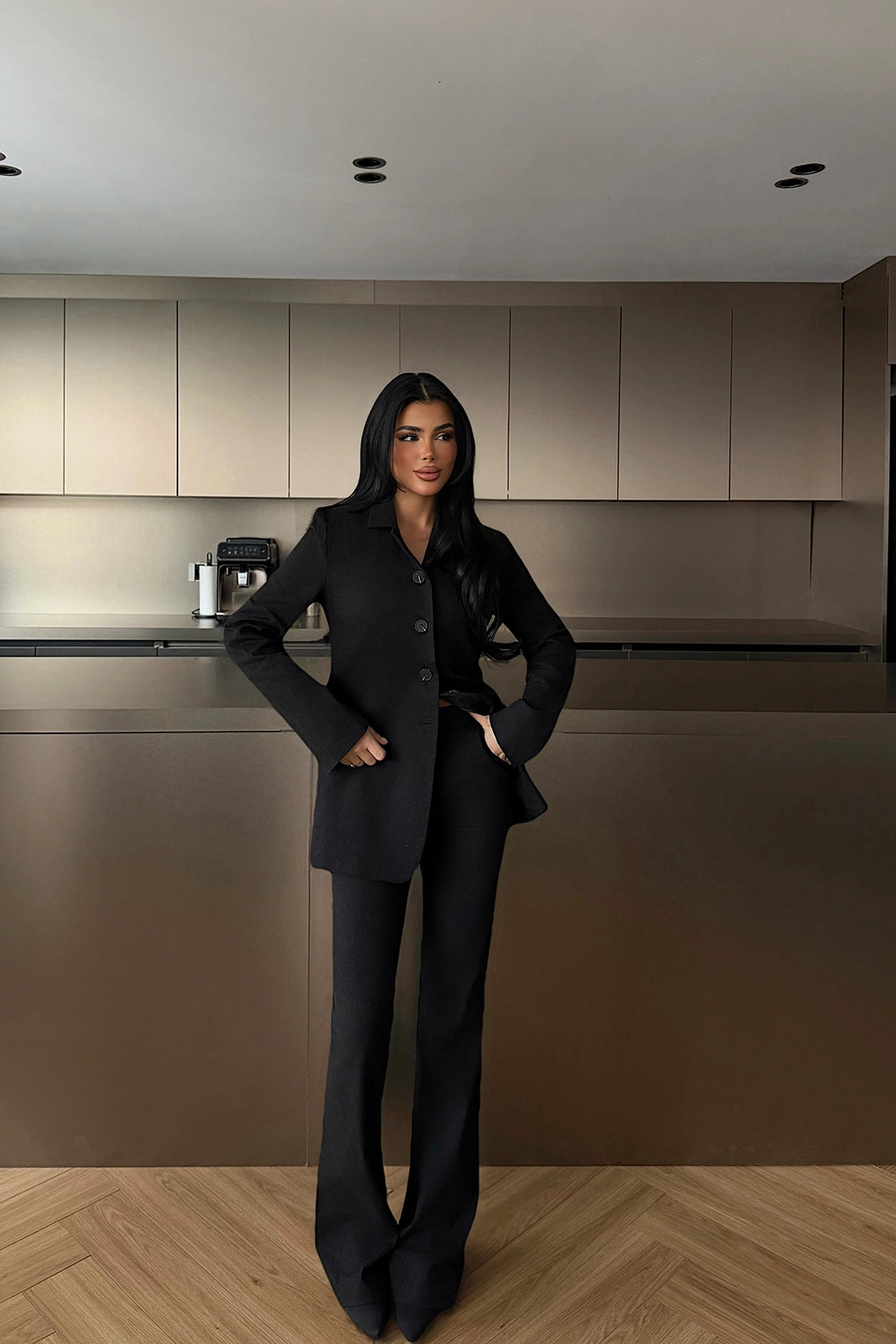 EYY Women Black Lennox Suit - Westchester