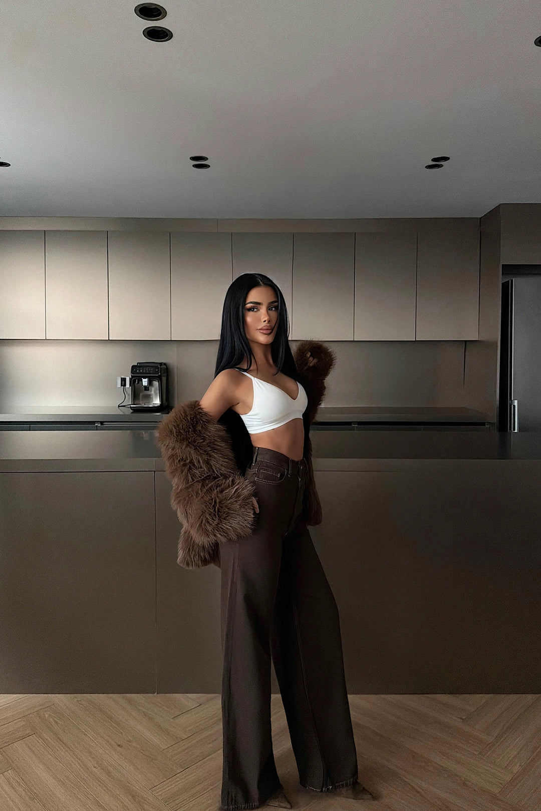 EYY Women Brown Jeans - South Fulton