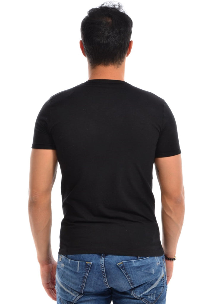 MPL Men's Slimfit V Neck Short Sleeve T-shirt 101EY010001 - Santa Eulalia del Río