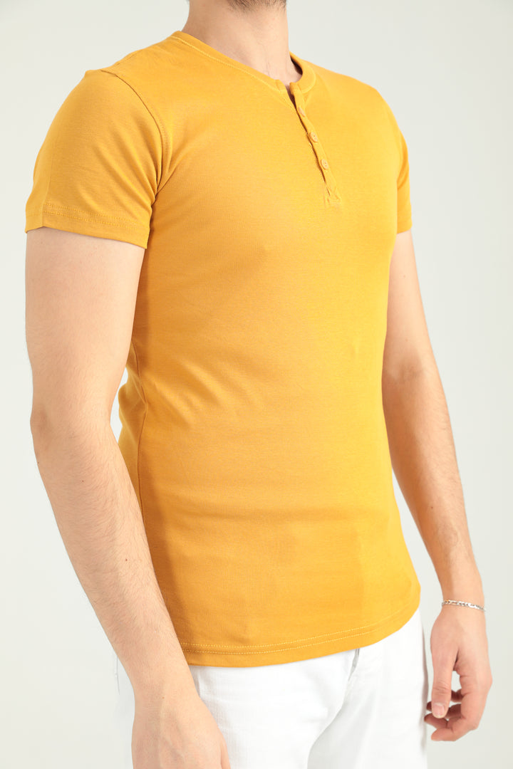 MPL Men's Crew Neck Buttoned T-shirt 102EY380001 - Nuneaton