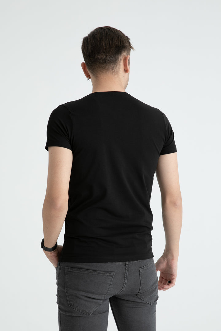 MPL Men's Short Sleeve V Neck T-shirt 1202EY01001 - Tala