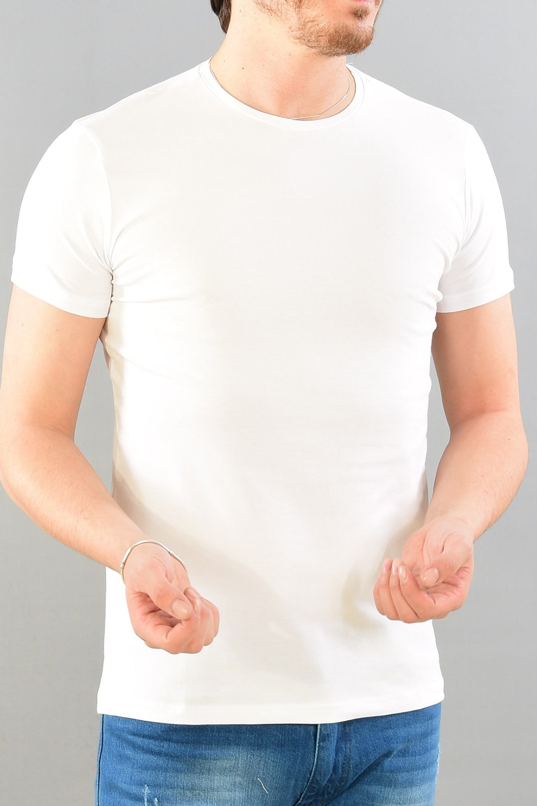 MPL Men's Crew Neck Short Sleeve T-shirt 1202EY02002 - Hanau