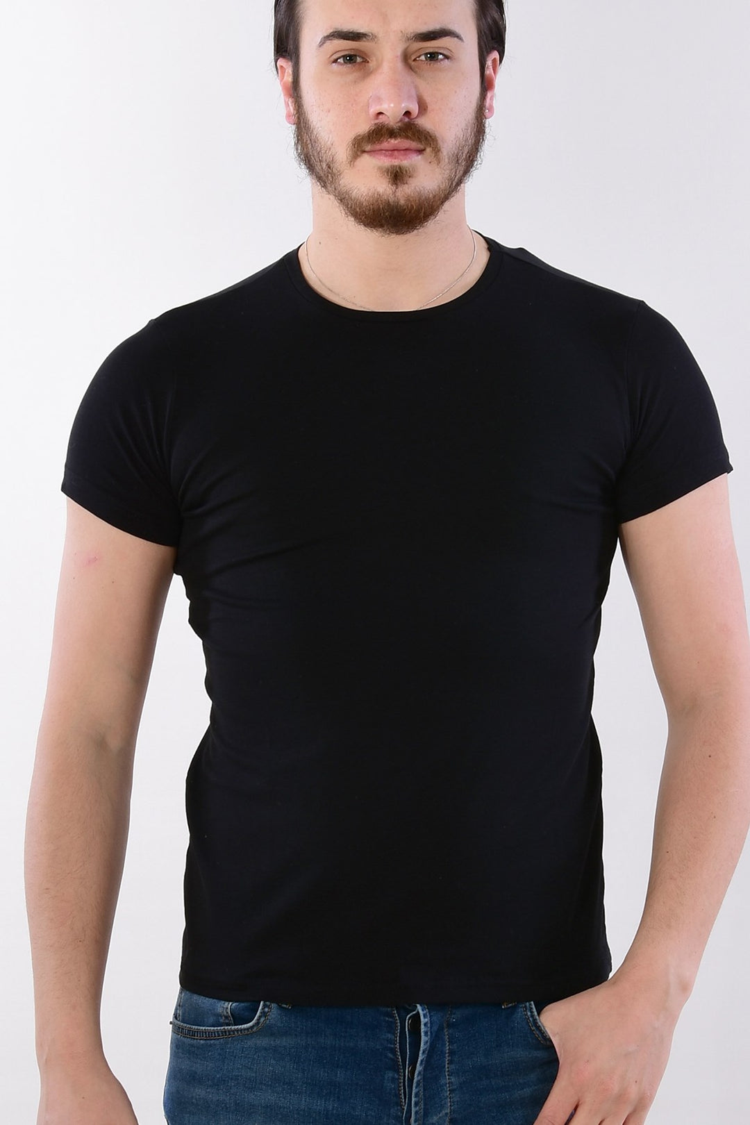 MPL Men's Crew Neck Short Sleeve T-shirt 1202EY02002 - Borken