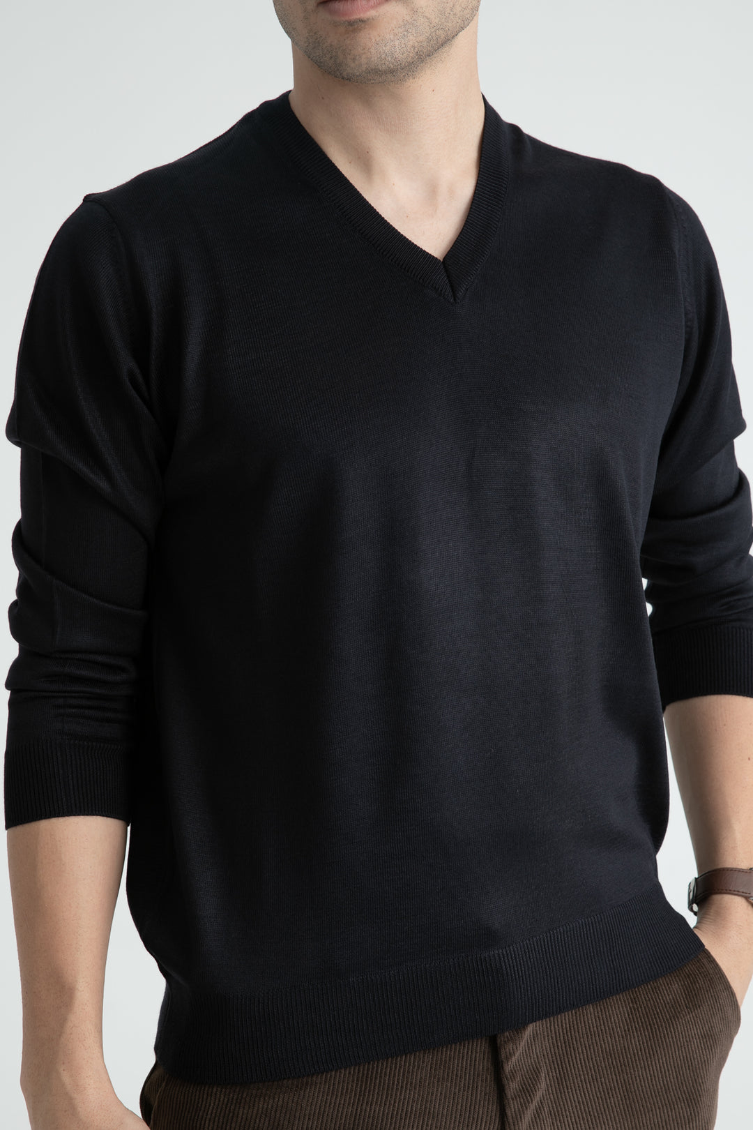 MPL Men's V-Neck Sweater - Hot Springs