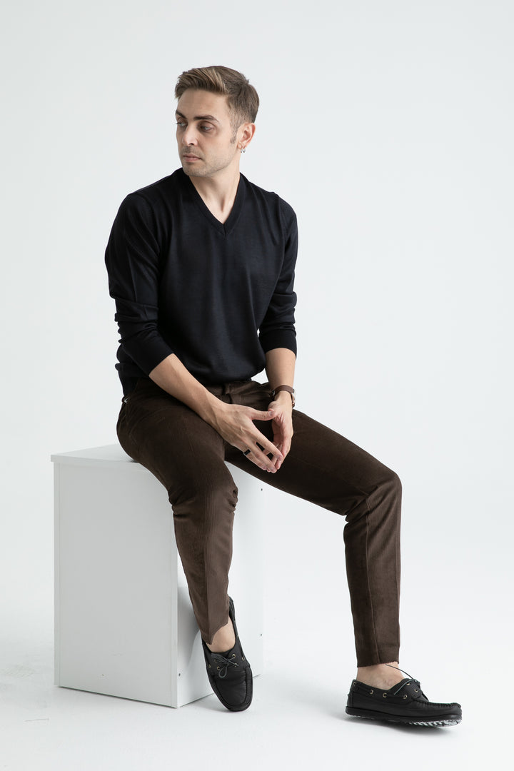 MPL Men's V-Neck Sweater - Hot Springs