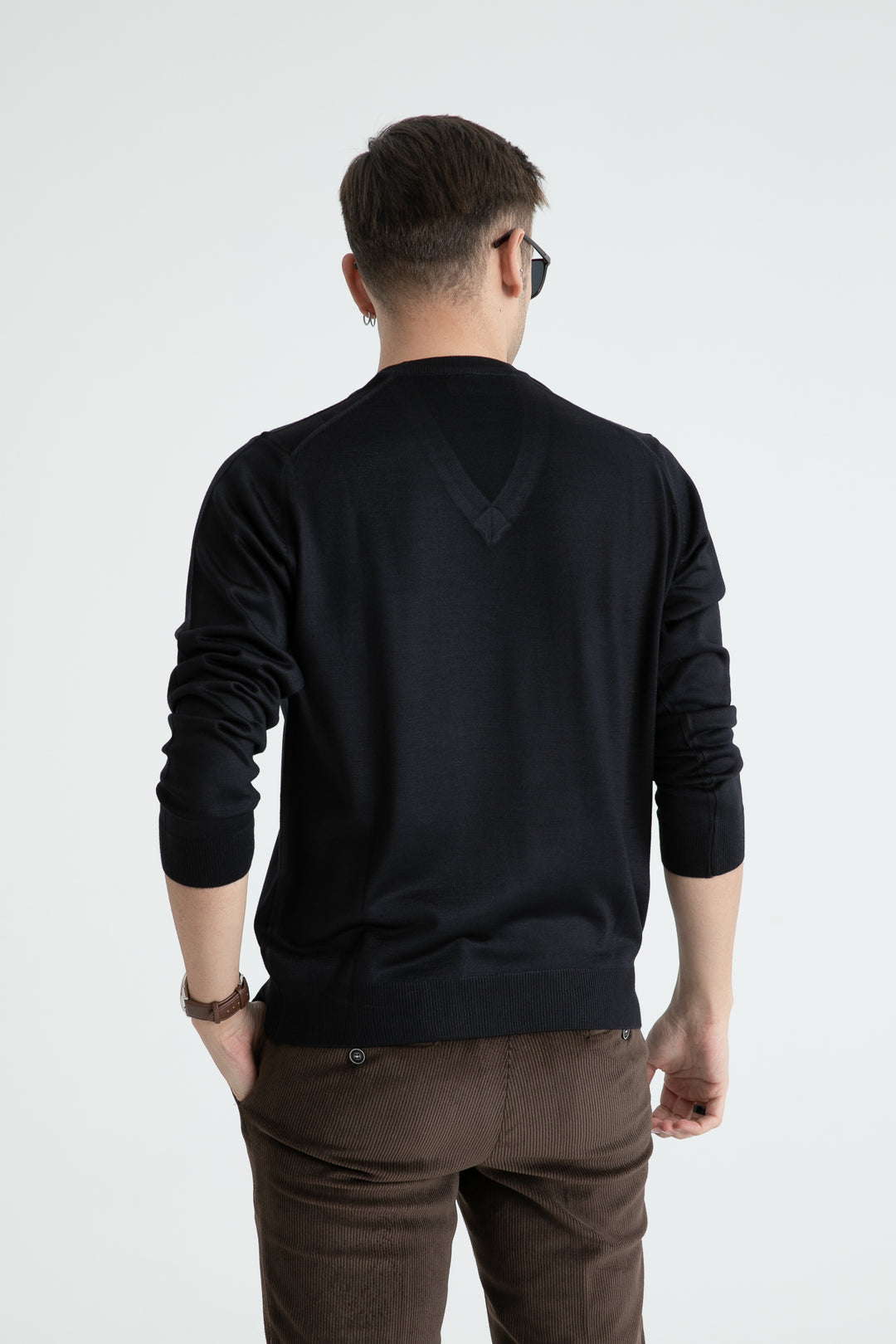 MPL Men's V-Neck Sweater - Hot Springs