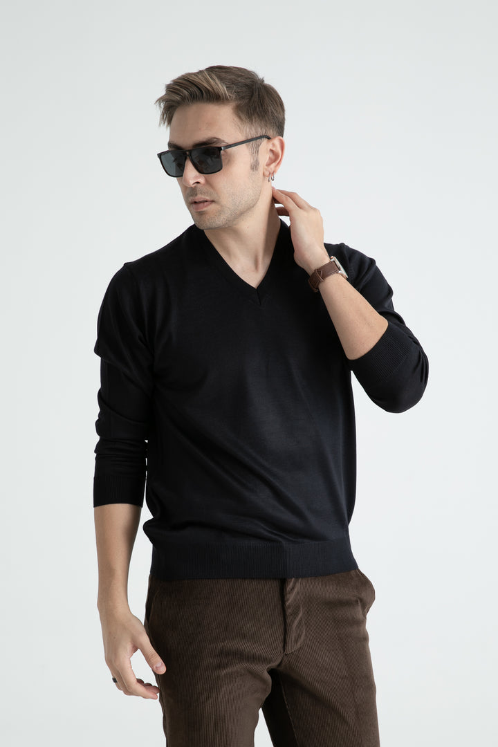 MPL Men's V-Neck Sweater - Hot Springs