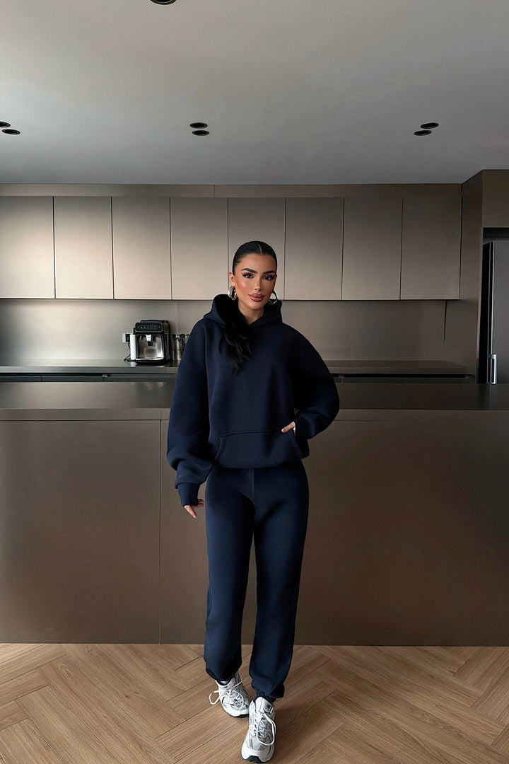 EYY Women Navy Blue Tracksuit Set - Chilón