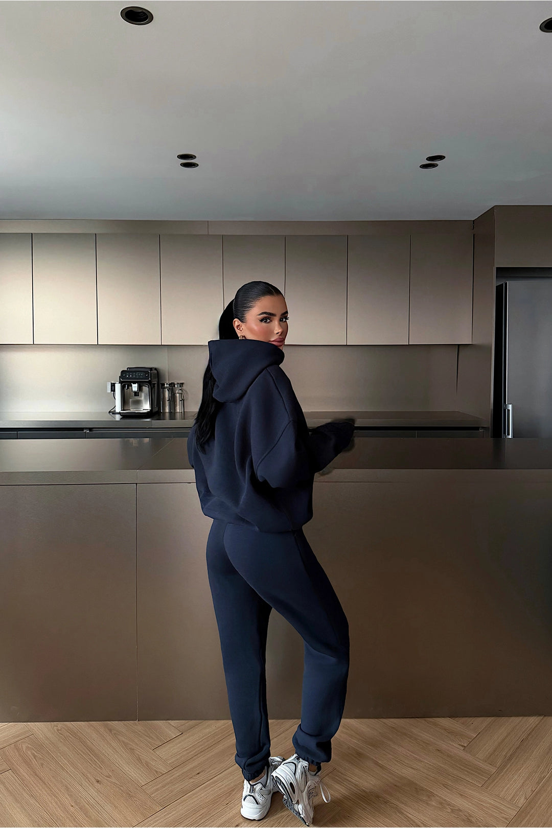EYY Women Navy Blue Tracksuit Set - Chilón