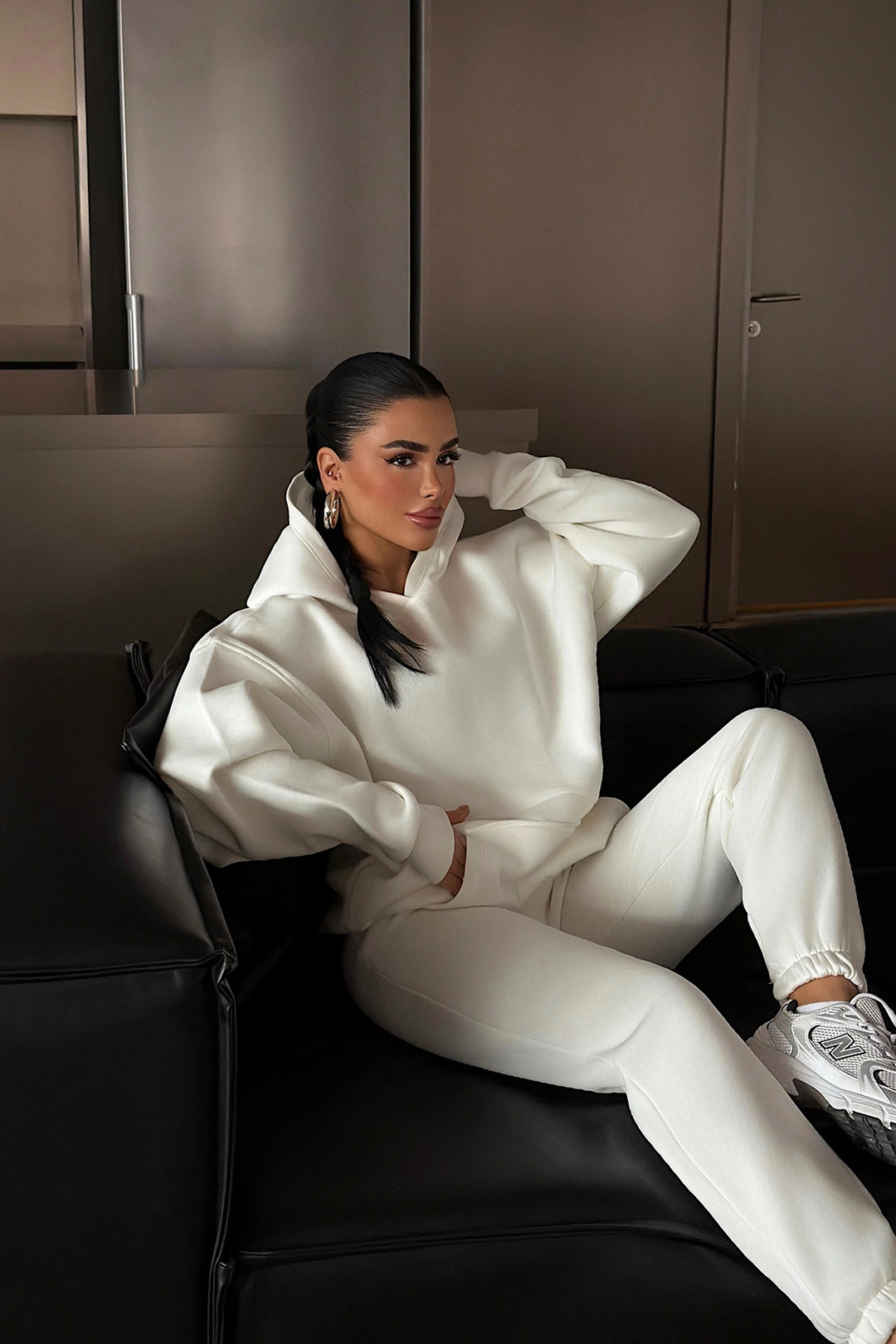 EYY Women White Tracksuit Set - Deventer
