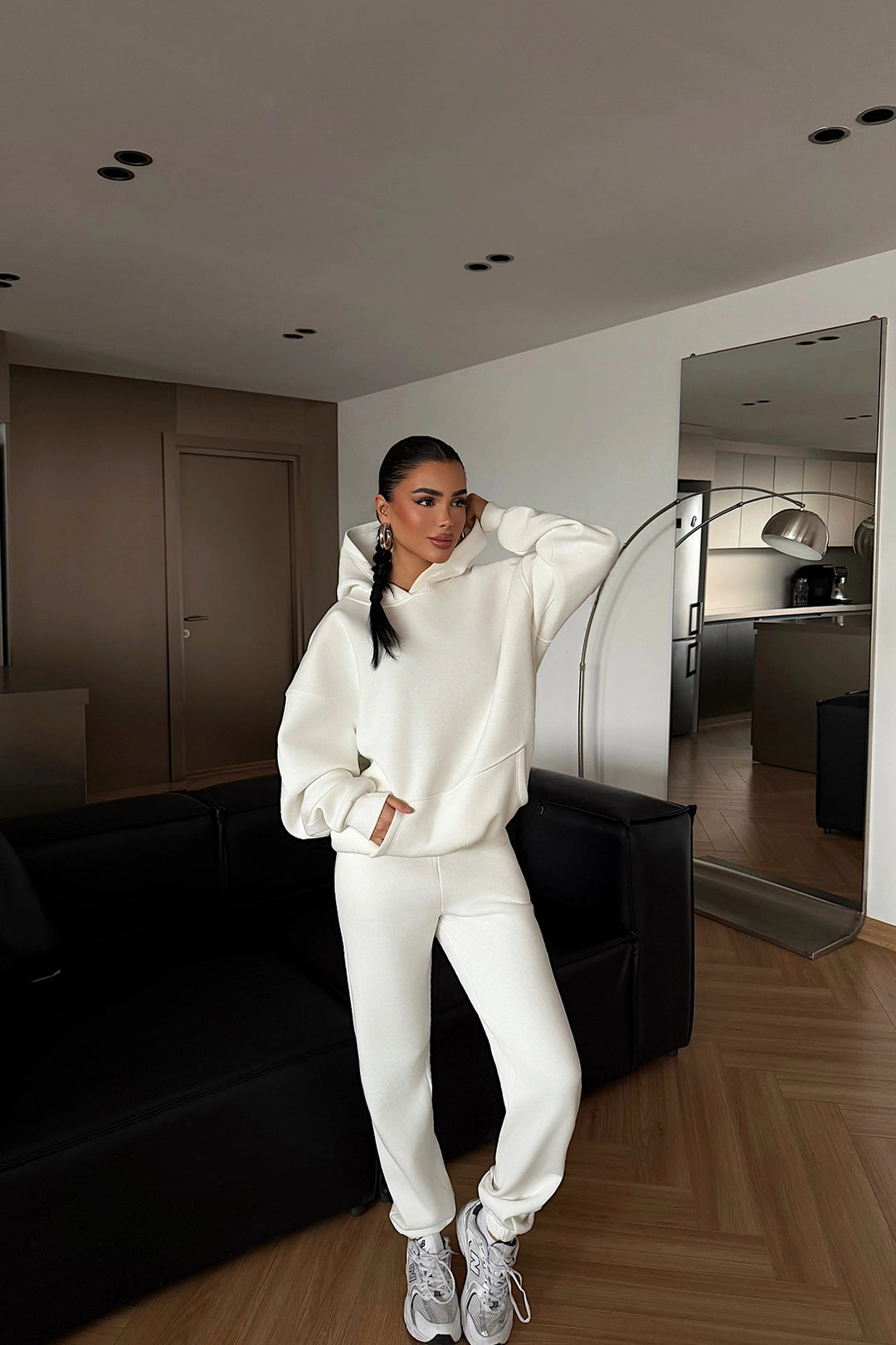 EYY Women White Tracksuit Set - Deventer