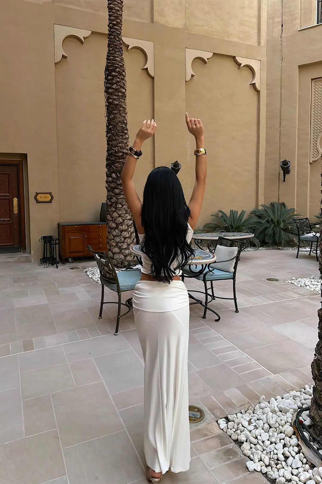 EYY Women White Skirt Set - Petrel