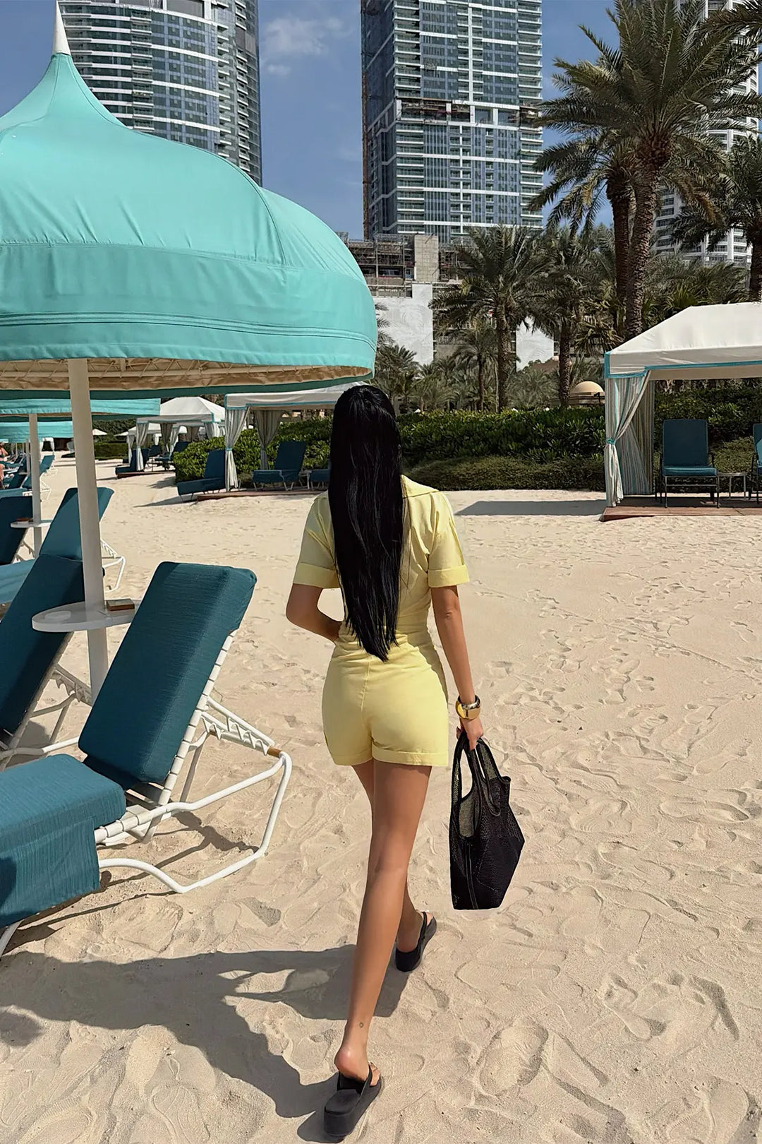 EYY Women Yellow Short Jumpsuit - Namur