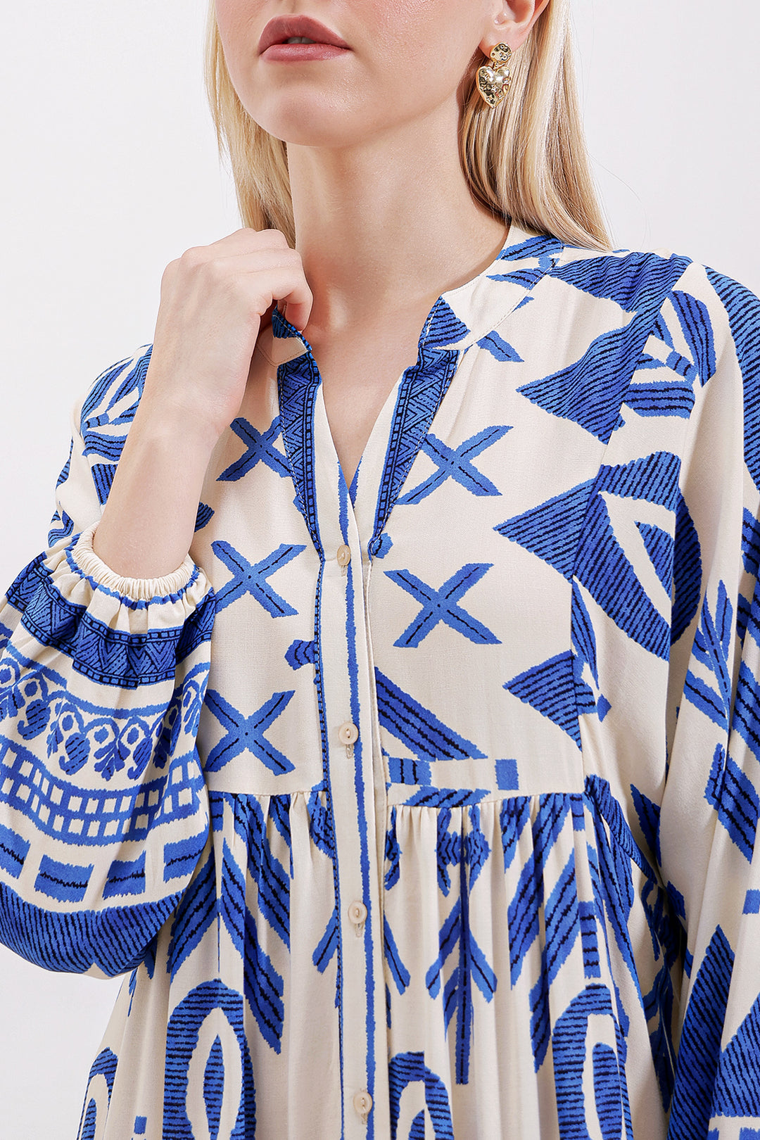 BGD Women Authentic Patterned Dress - A.SAKS - Delaware