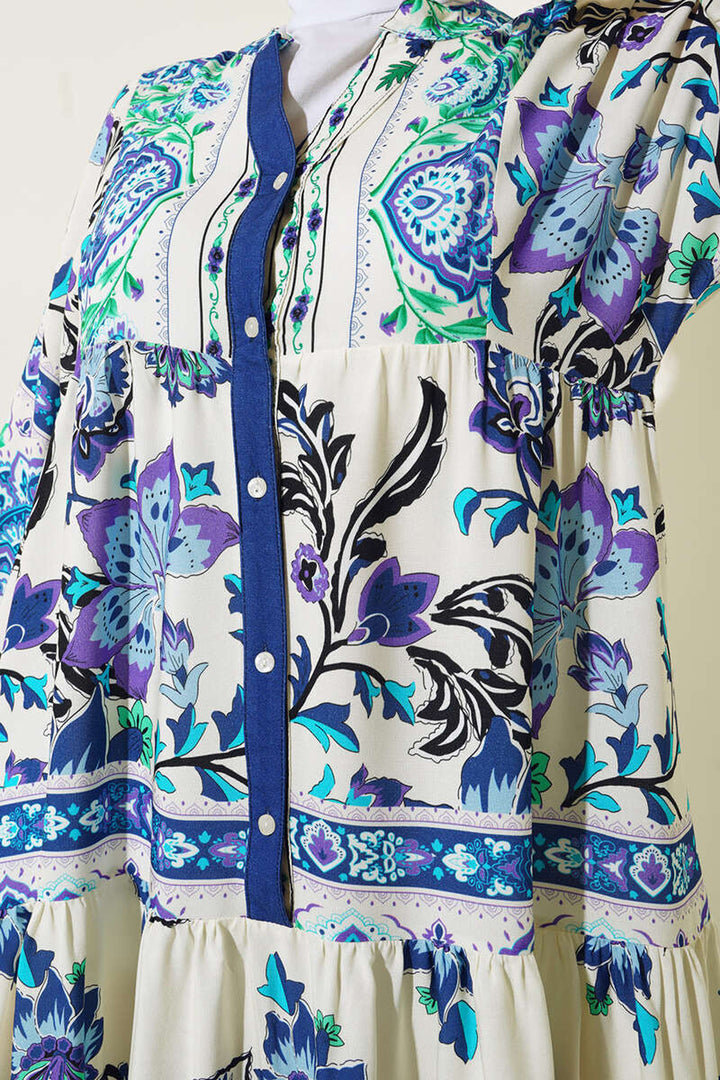 BGD Women Authentic Patterned Hijab Dress - Saks - Copperas Cove