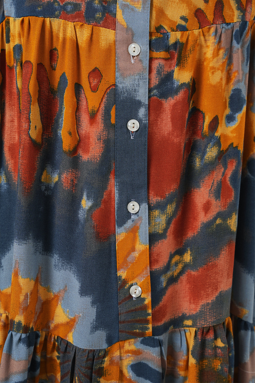 BGD Women Authentic Patterned Hijab Dress - L. Orange - Eastvale