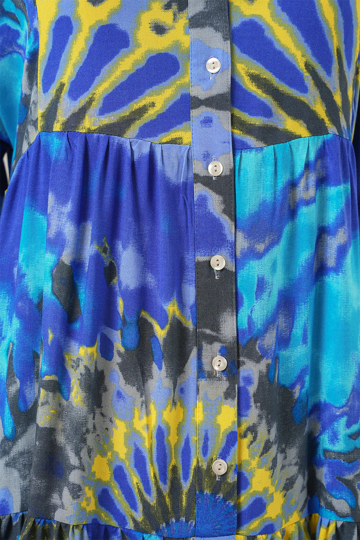 BGD Women Authentic Patterned Hijab Dress - N. Saks - Fairborn