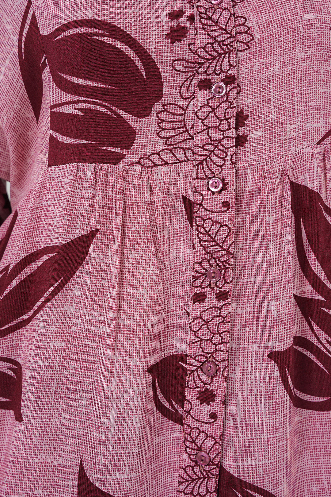 BGD Women Authentic Patterned Hijab Dress - Y. Rose Dry - Teaneck