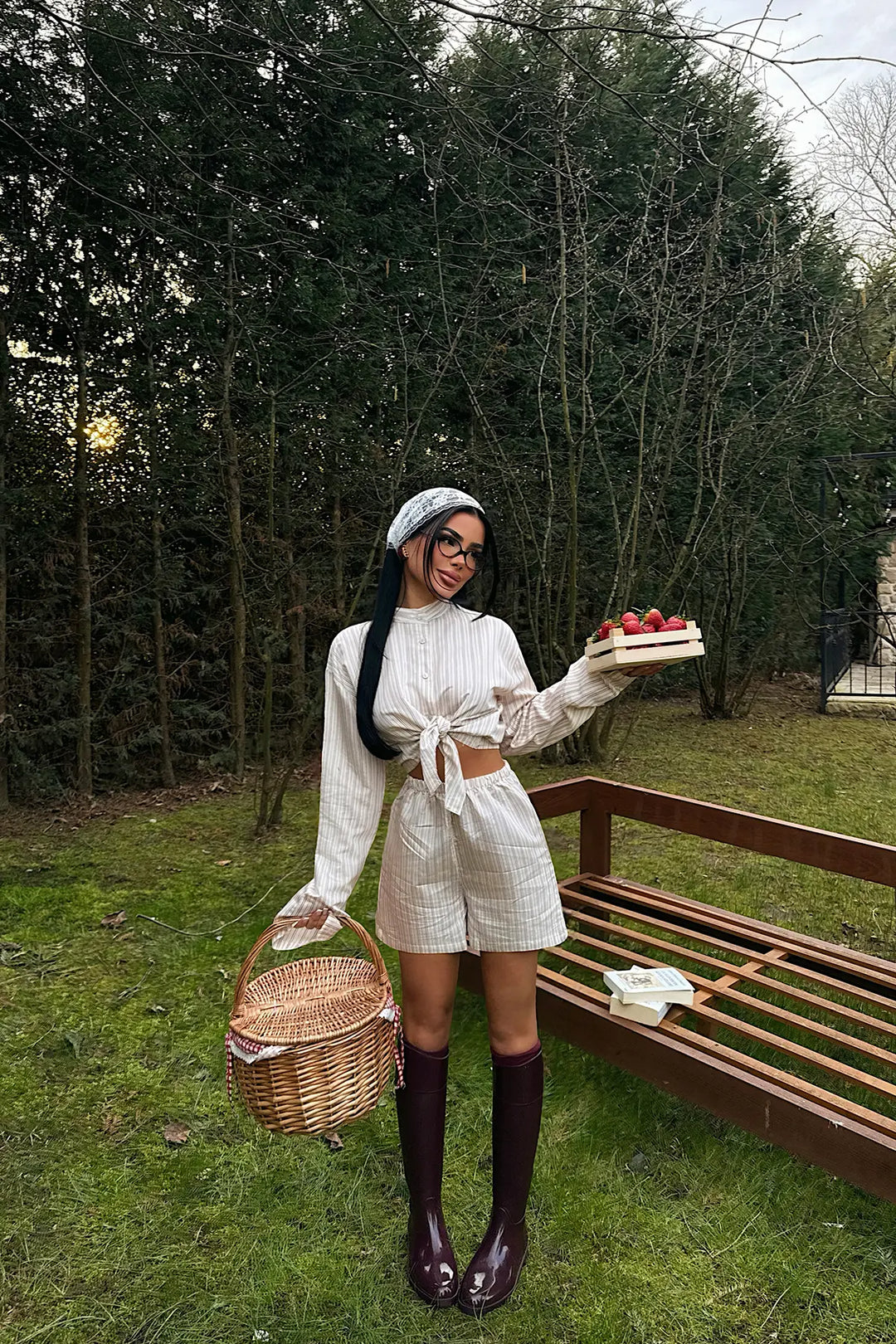 EYY Women Cream Shorts Set - Jaral del Progreso