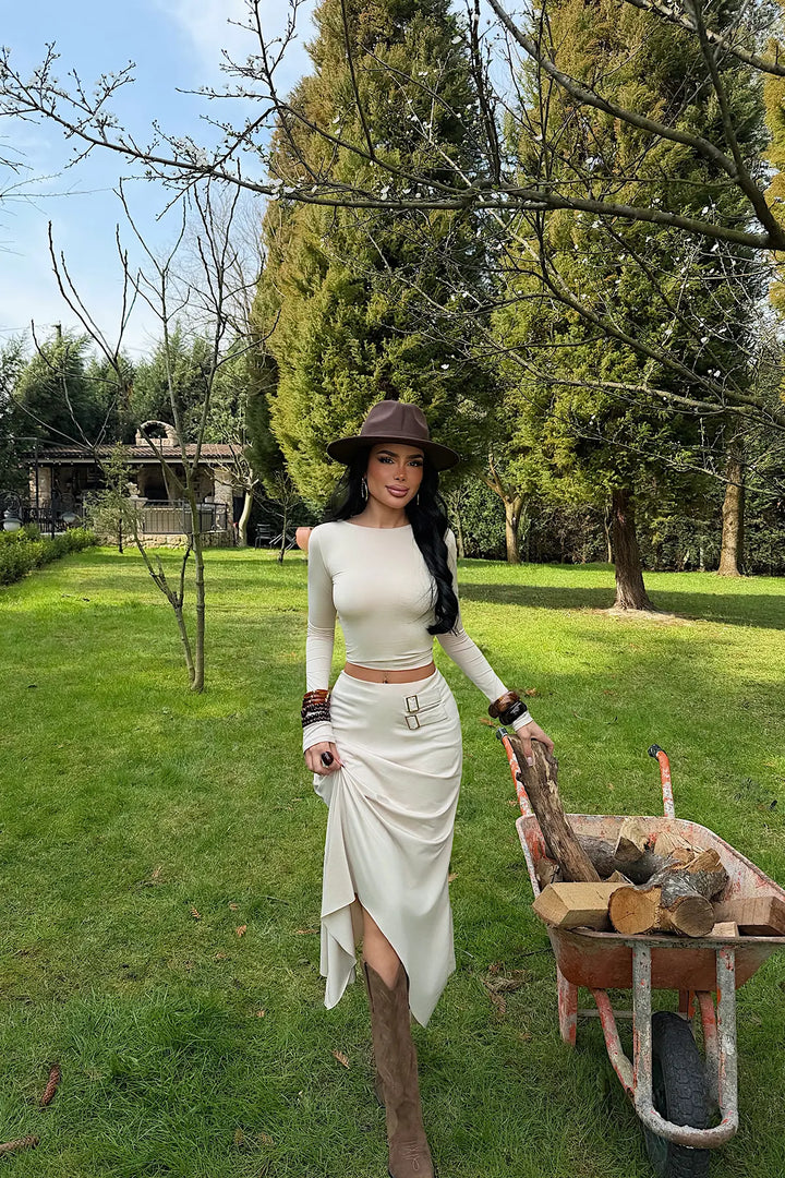 EYY Women Cream Valayya Set - Quartu Sant’Elena