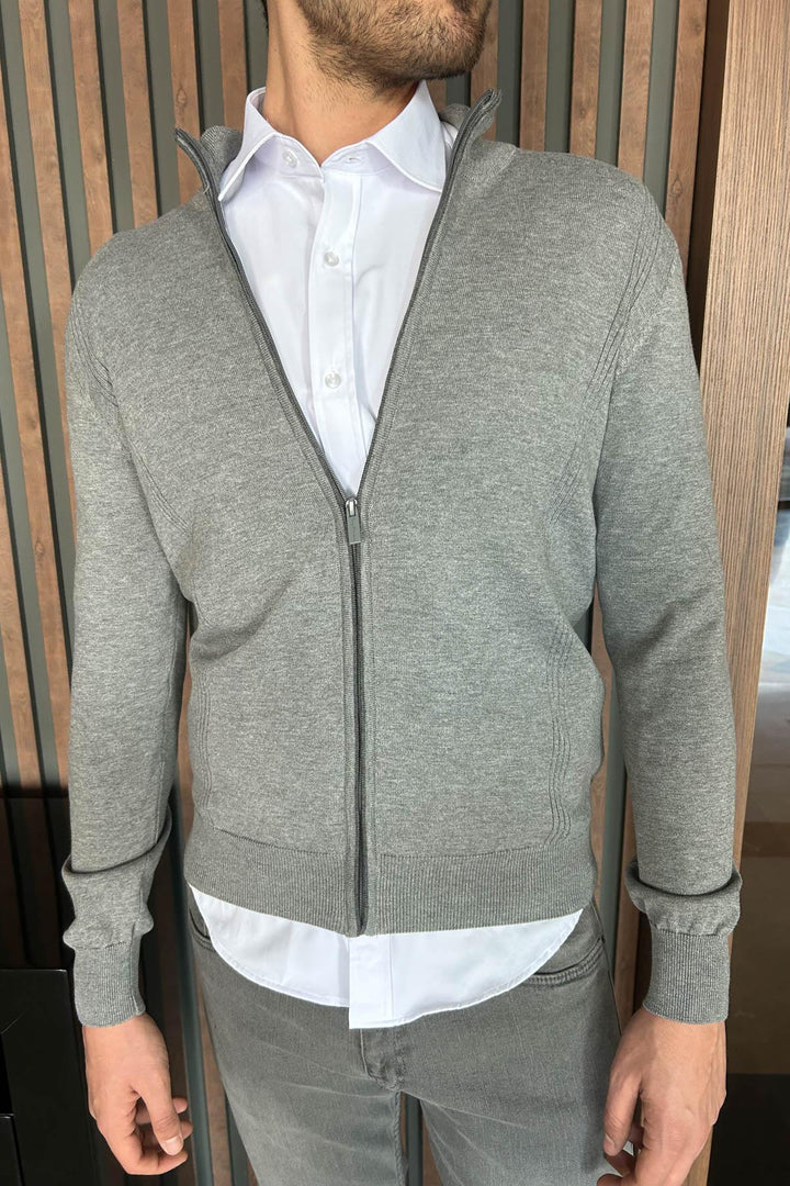 MPL Men's Zippered Cardigan 1208 - Sarasota