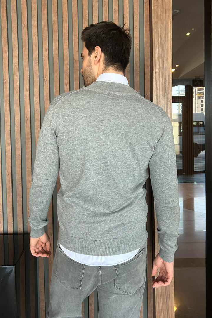 MPL Men's Zippered Cardigan 1208 - Sarasota