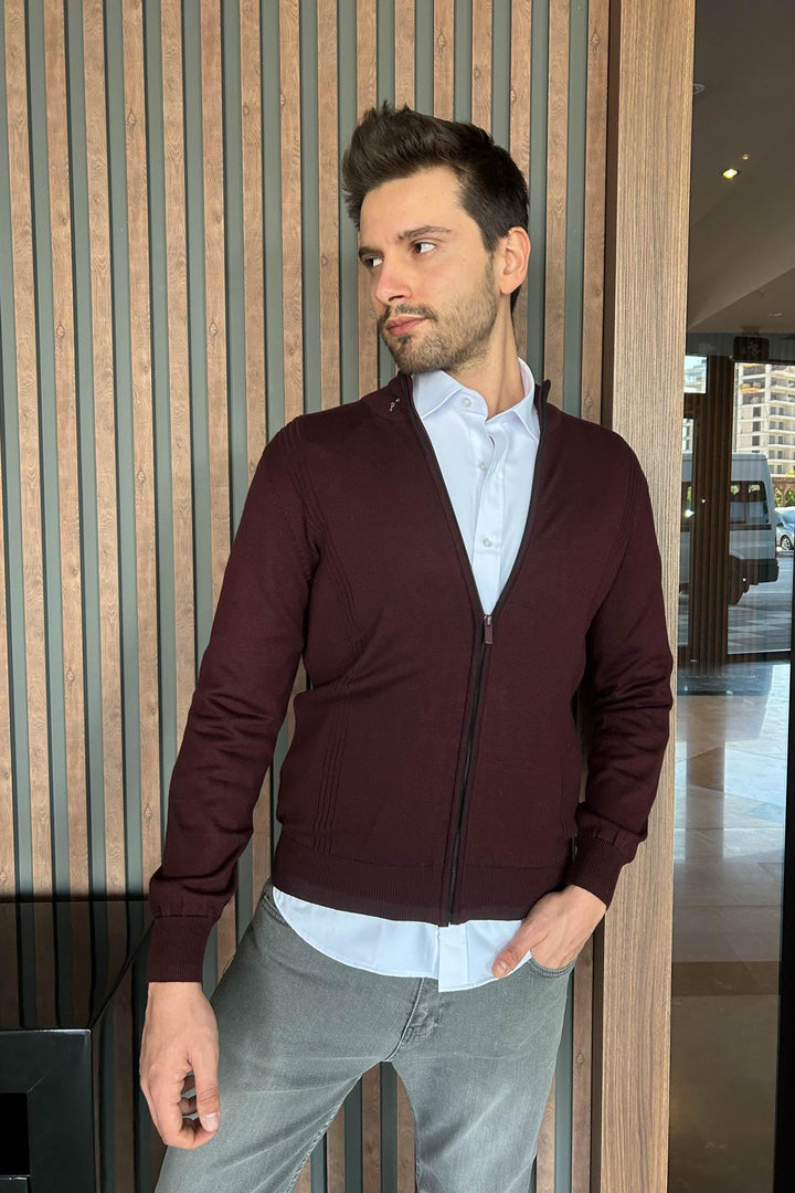 MPL Men's Zippered Cardigan 1208 - Elgin