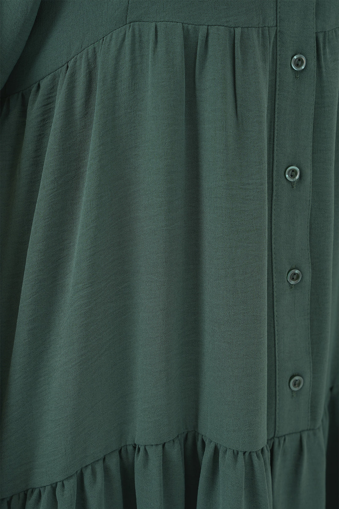 BGD Women Women's Long Hijab Dress - Emerald Green - Rovigo