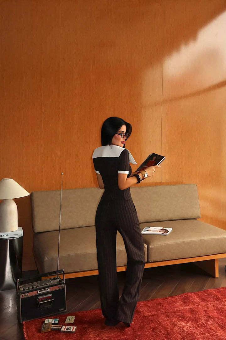 EYY Women Brown Pants Set - Sicklerville