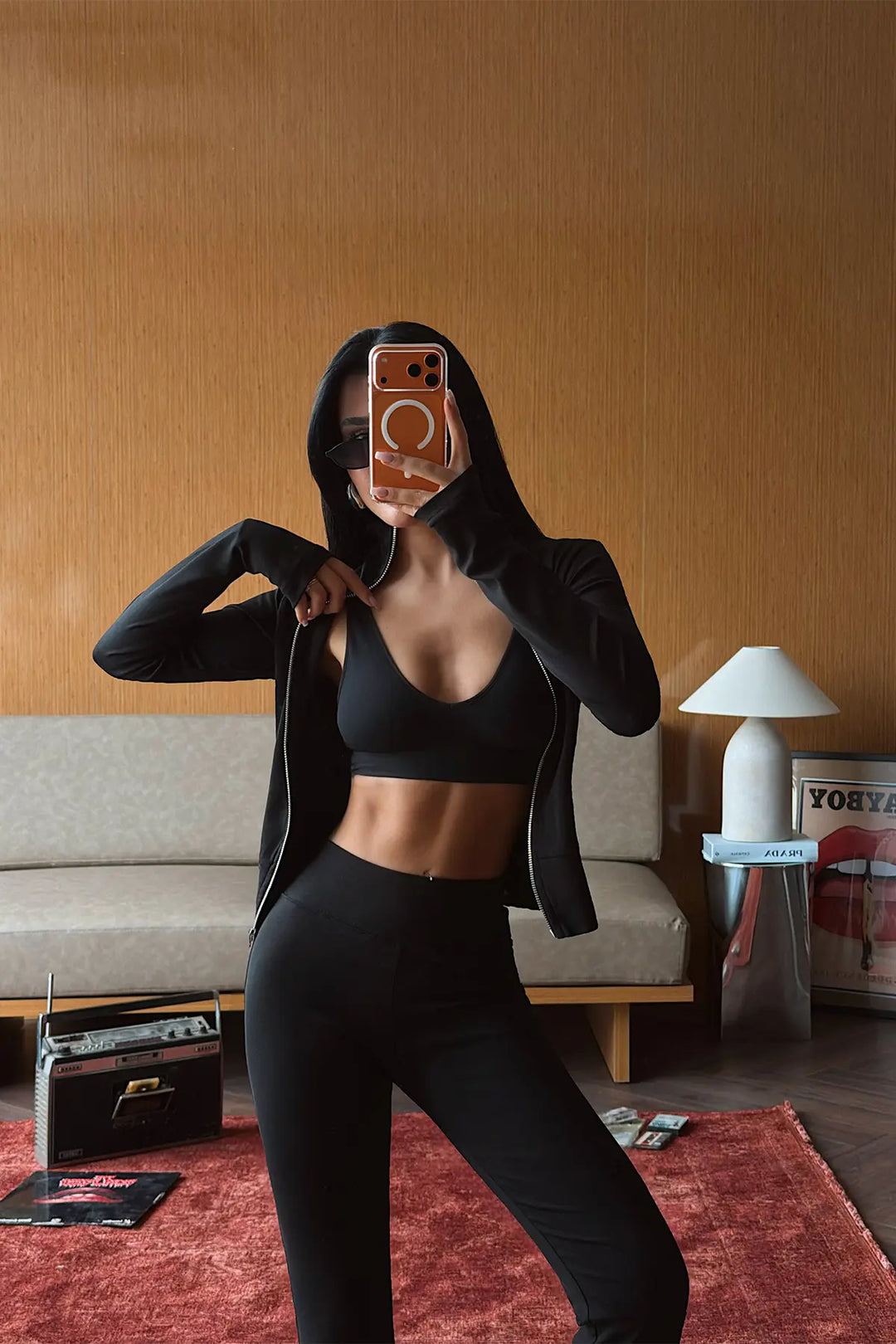 EYY Women Black Pants Set - Fano
