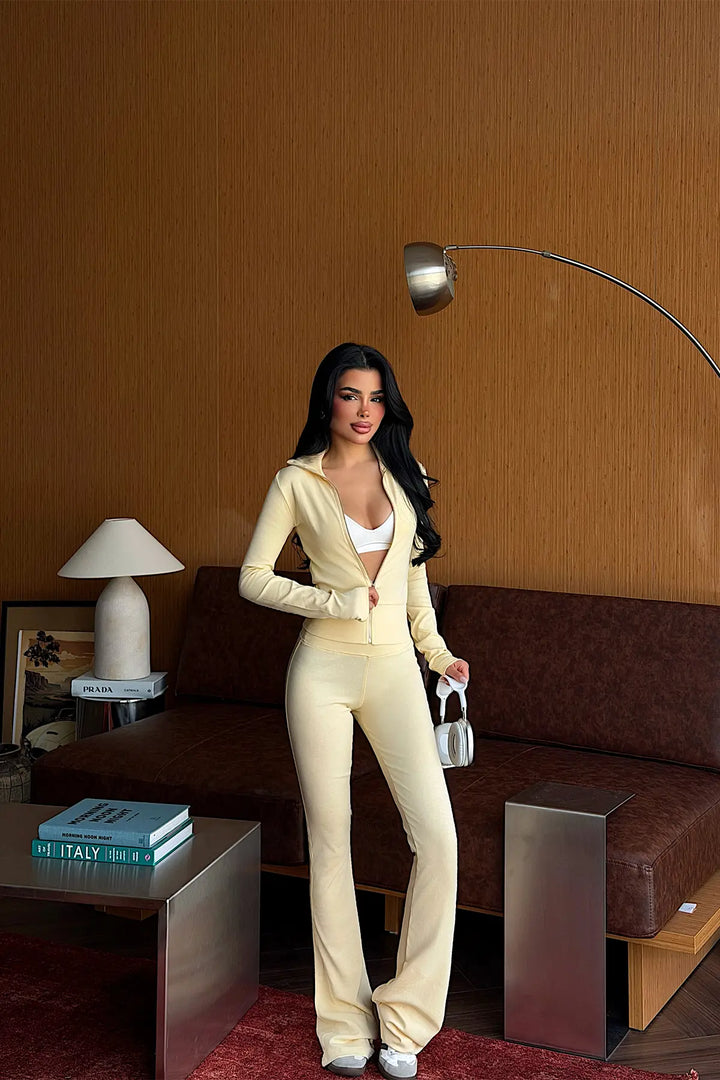 EYY Women Yellow Pants Set - St. Peters