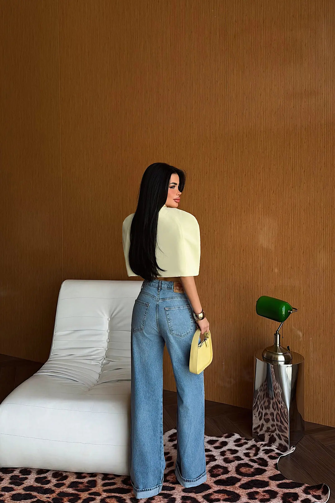 EYY Women Yellow Zipper Detail Crop Top - Coachella