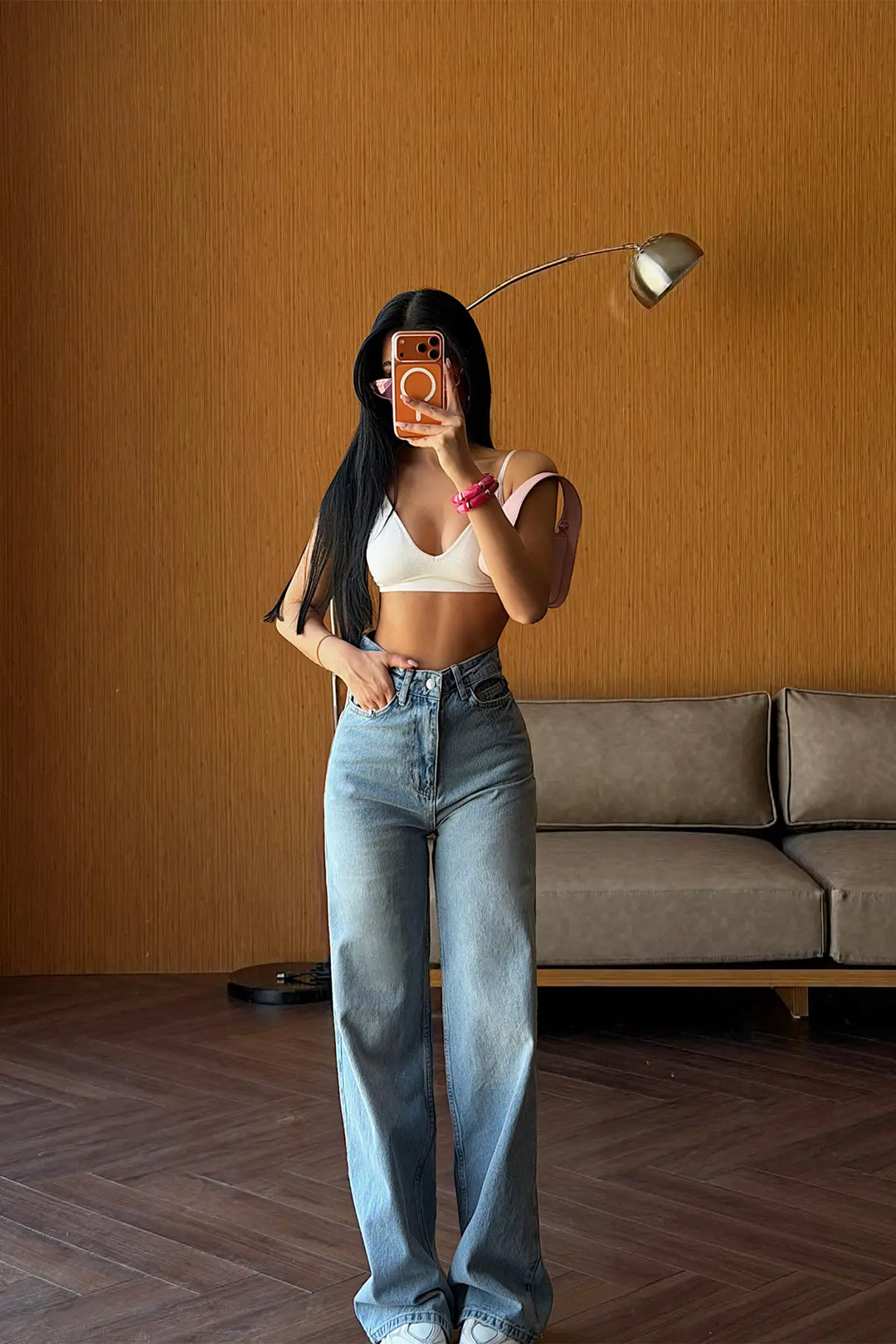 EYY Women Blue High-Waisted Palazzo Pants - Isla