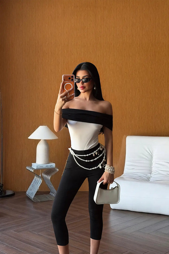 EYY Women Two-Color Bodysuit - Donetsk