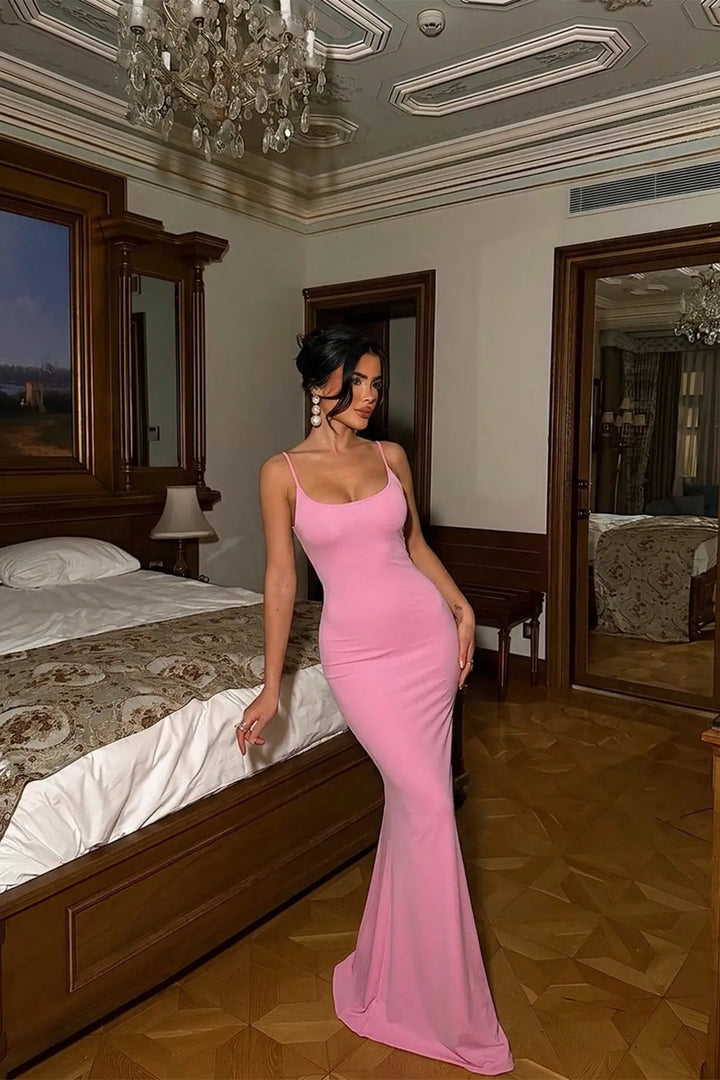 EYY Women Melita Pink Strappy Maxi Dress - Palenque