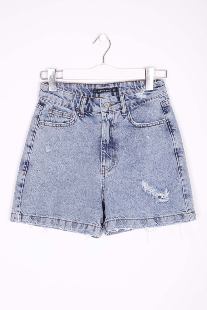 XLJ Ripped Denim Short Mixed - Lárisa