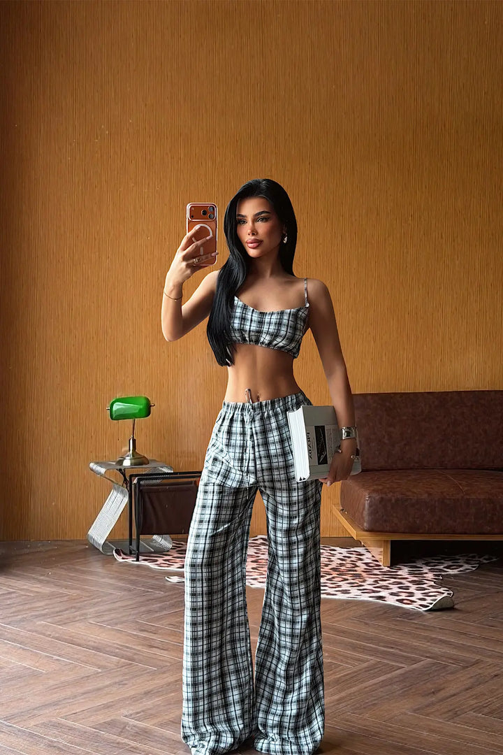 EYY Women Baby Blue Pants Set - Cunduacán
