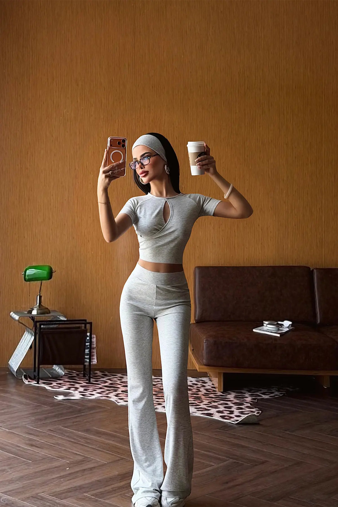 EYY Women Grey Pants Set - Manassas