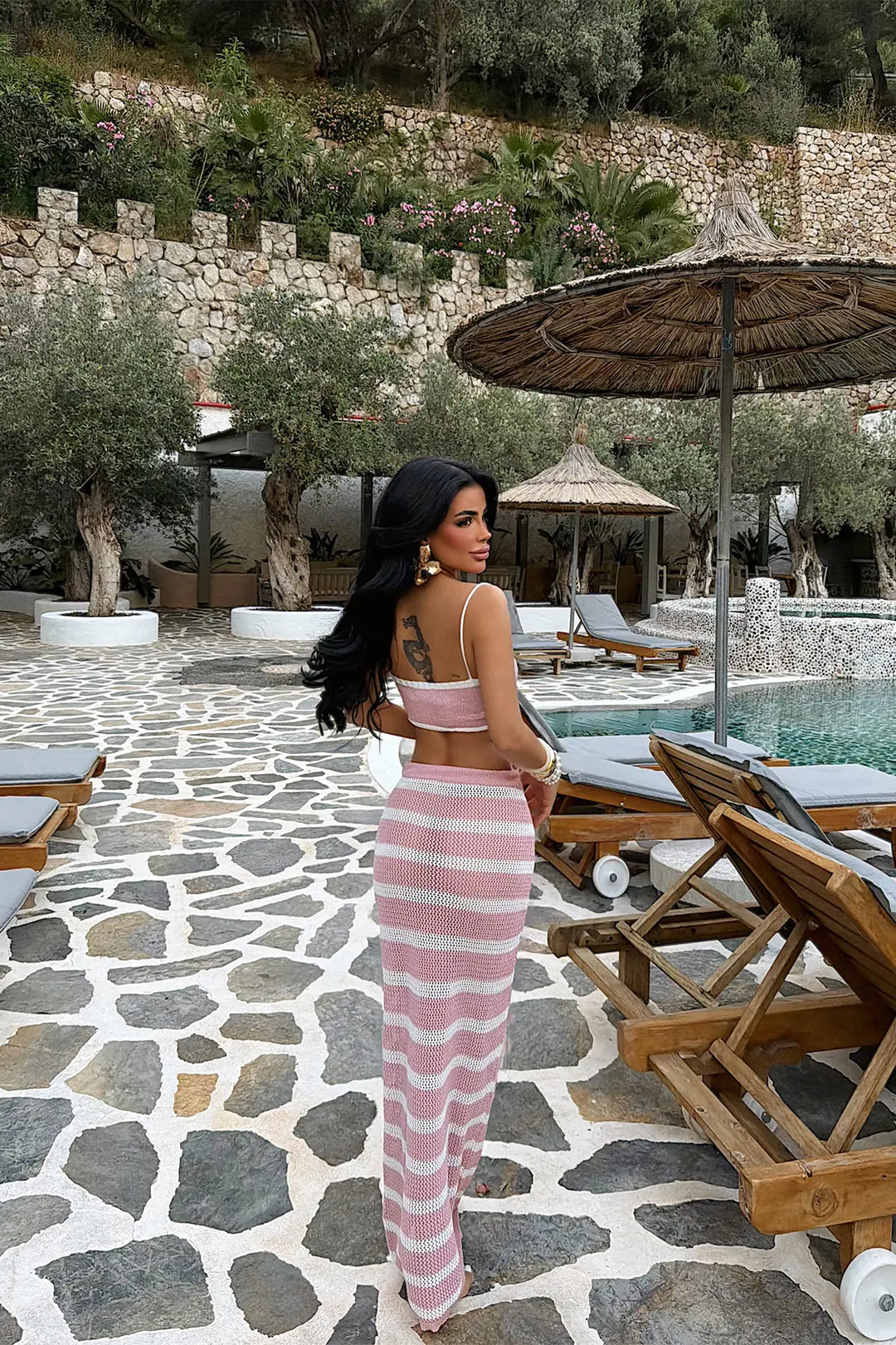 EYY Women Pink Skirt Set - Ulm