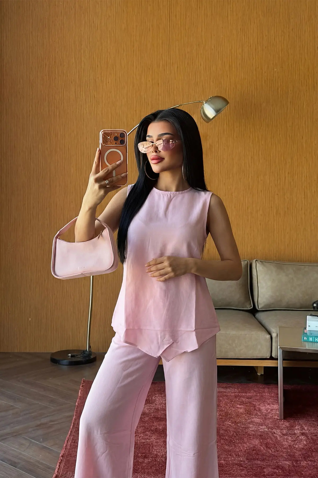 EYY Women Pink Pants Set - Perinton