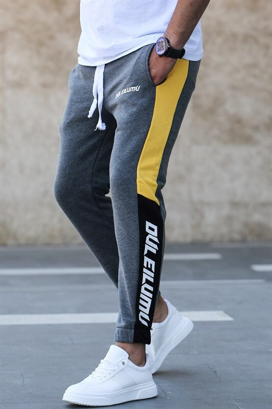 MDX 2719 Smoke Tracksuit - Side Stripe Printed - Annapolis