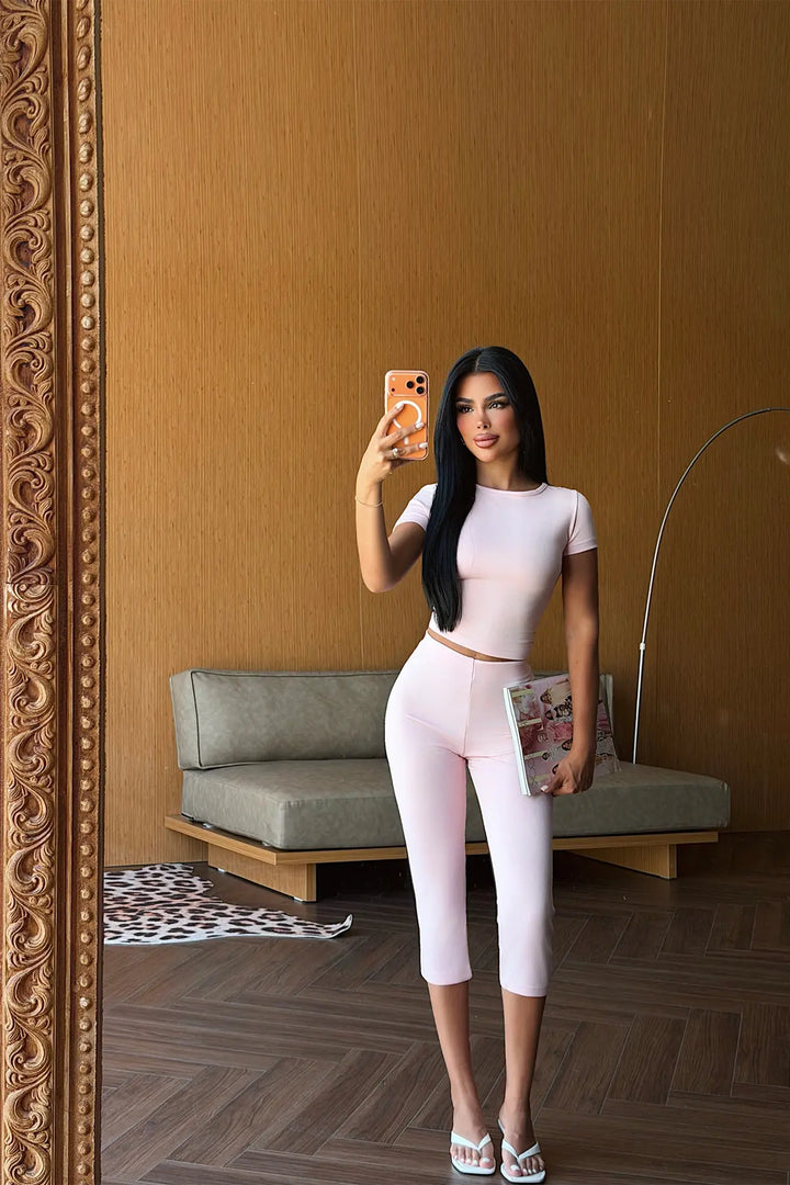 EYY Women Pink Pants Set - Abbotsford